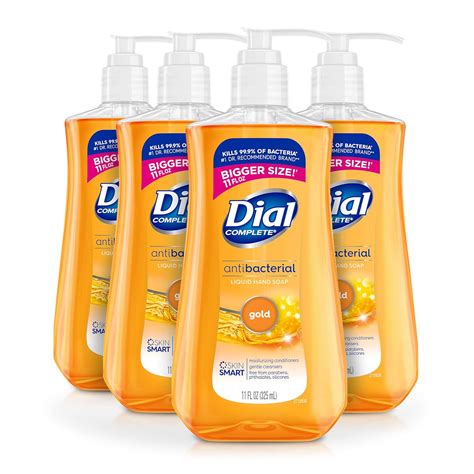 Amazon.com : Dial Complete Antibacterial Liquid Hand Soap, Gold, 11 fl ...