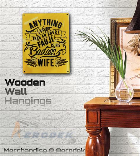 Wooden Wall Hanging – AERODEK STORE