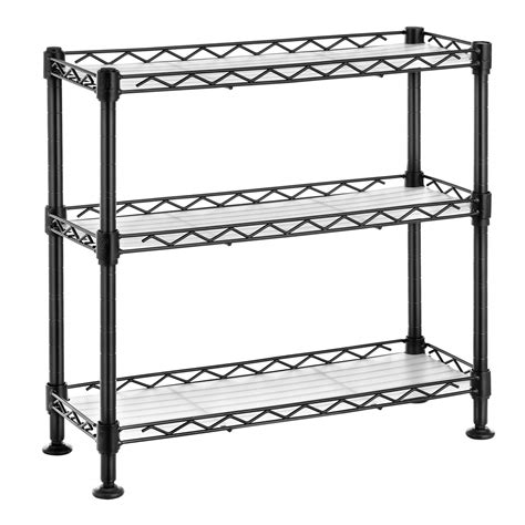Buy SONGMICS 3-Tier Adjustable Storage Shelving, Spice Rack with PP ...