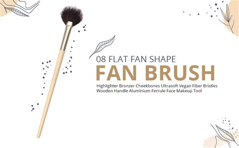 Milagro Beauty Stippling Brush 09 Vegan Bristles Liquid Foundation ...