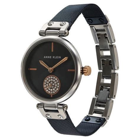 Buy Online Anne Klein Quartz Analog Blue Dial Stainless Steel Strap ...