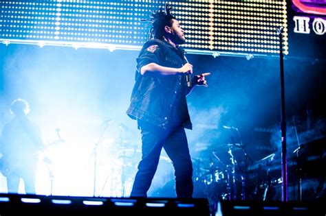 Photos of The Weeknd at London's O2 Arena