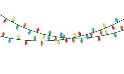 Clipart Of Christmas Holiday Lights