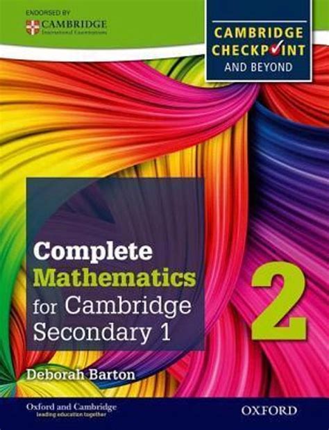 Cambridge Secondary 1 Mathematics Student Book 2