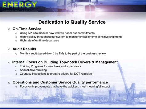 Energy Transport Logistics | PPT