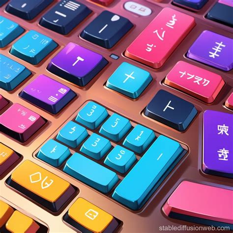 QWERTY Keyboard Layout | Stable Diffusion Online