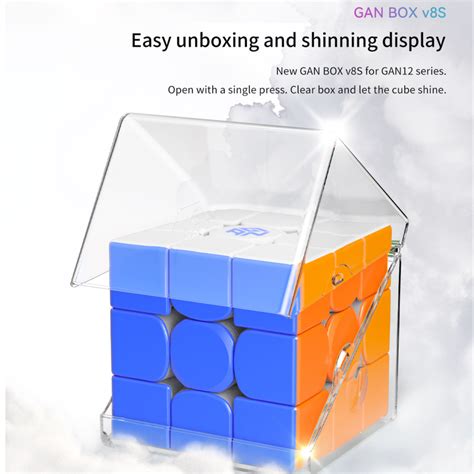 Buy 3x3 GAN 12 Maglev Speed Cube Puzzle Online | Cubelelo