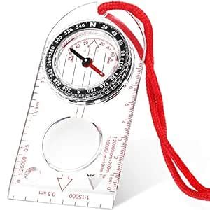 Buy SKYLETY Navigation Compass Orienteering Compass Boy Scout Compass ...