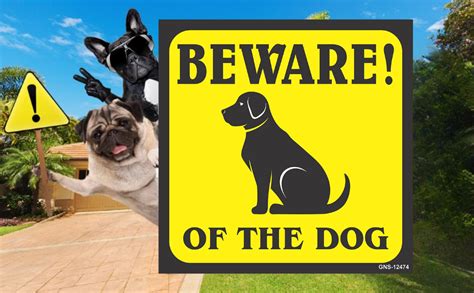 Aditya Sign® Beware of Dog Sign Board for Office, Home, Industry ...