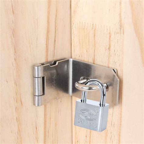 EXPERY 6 Pcs 4 Inch Stainless Steel 90 Degree Door Hasp India | Ubuy
