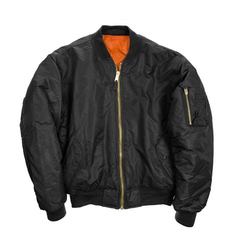 Black Flyer Bomber Jacket For Men- FJ
