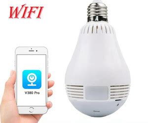 AVOIHS 1080 HD WiFi Bulb CCTV Hidden SPY Camera Smart Motion Night ...
