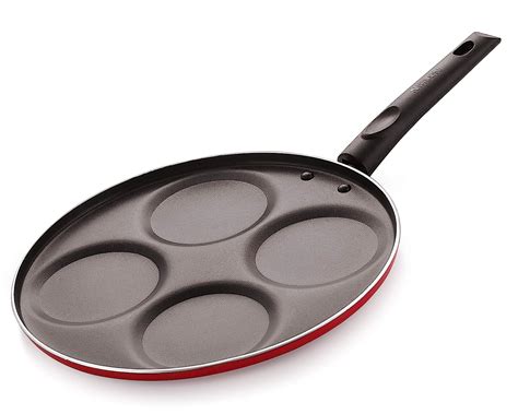 Buy Nirlon Non Stick Aluminium Mini Pancake/Uttapam Tawa Pan 26.5cm (4 ...