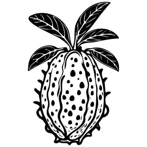 Ink sketch of almond Royalty Free Vector Image