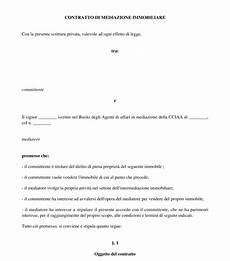 mediazione di commercio contratto di mediazione immobiliare modello mediazione di commercio contratto di mediazione immobiliare modello