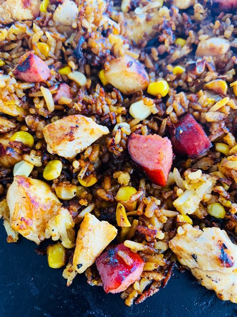 Blackstone Cajun Fried Rice - If You Give a Girl a Grill