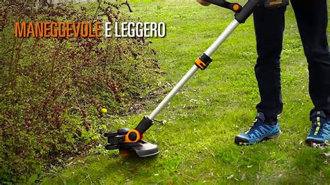 WORX WG163E Decespugliatore Tagliaerba 20V   Italiano  