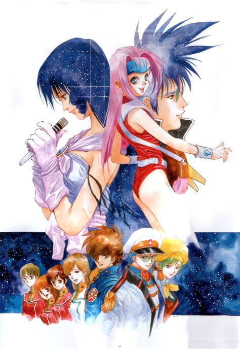 Macross, Macross 7, official art | Macross anime, Anime, Anime images