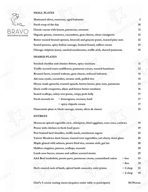 Bravo Restaurant Dr Phillips