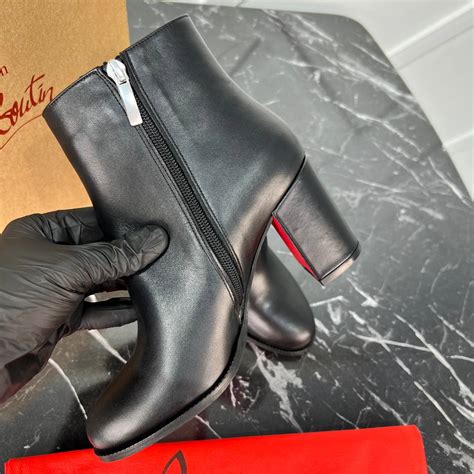 christian louboutin bot siyah classic