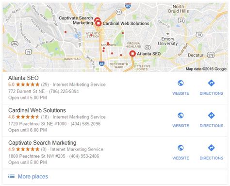 Local SEO Map 的图像结果