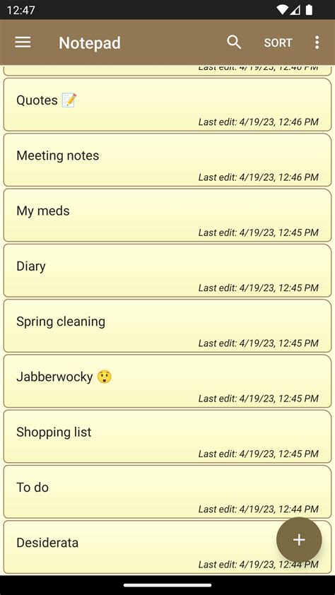 Image result for Notepad Notes