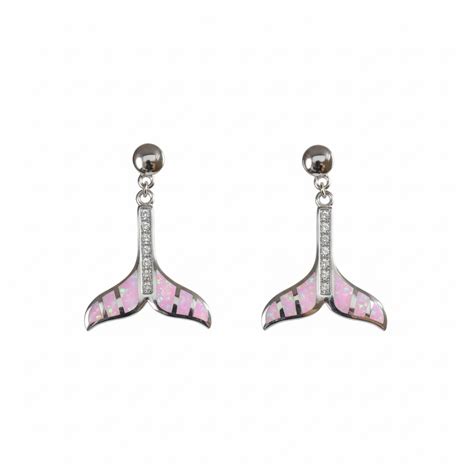 Silver Mermaid Tail Dangle Earrings – Silzze