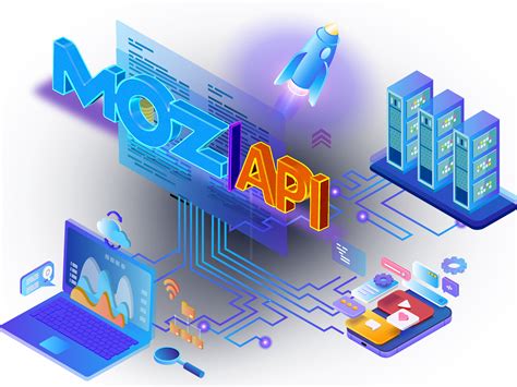Moz - Moz API - Get Started Vector Art