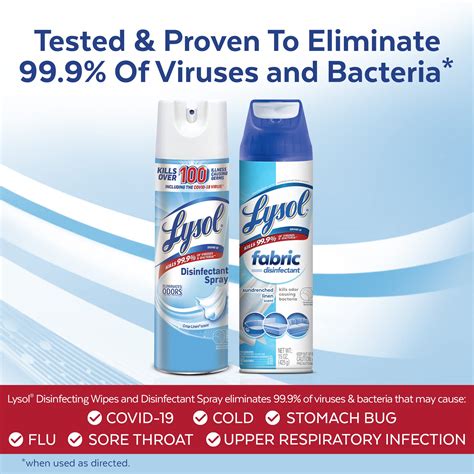 Lysol Disinfectant Spray Msds