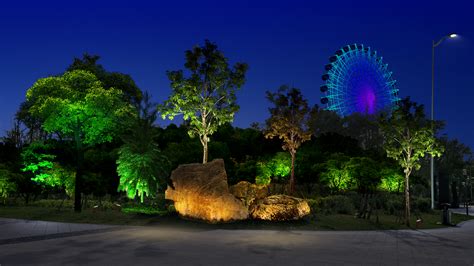东南新城植物园景观照明设计方案——2020神灯奖申报雅江创意照明奖-阿拉丁照明网