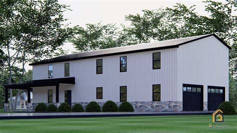 Harmony Barndominium Floor Plan - Barndo Plans