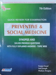 Quick Review For Examination Preventive And Social Medicine Synospsis ...