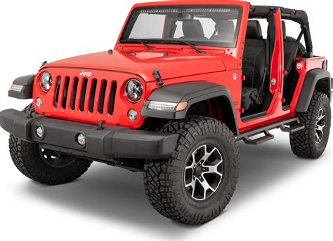 TACTIK JK to JL Style Front Fender Flares for 07-18 Jeep Wrangler JK