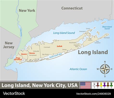 Printable Long Island Maps