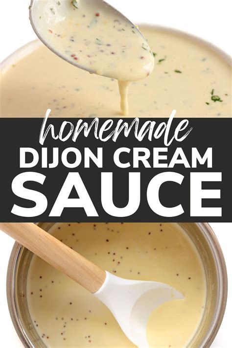 Creamy Dijon Sauce | Maple + Mango | Recipe | Homemade sauce recipes ...
