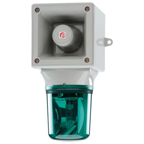 Alarm sounder with rotating beacon - HAB105RTH - E2S Warning Signals ...