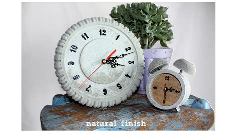 Succulent Oasis handmade wall clocks