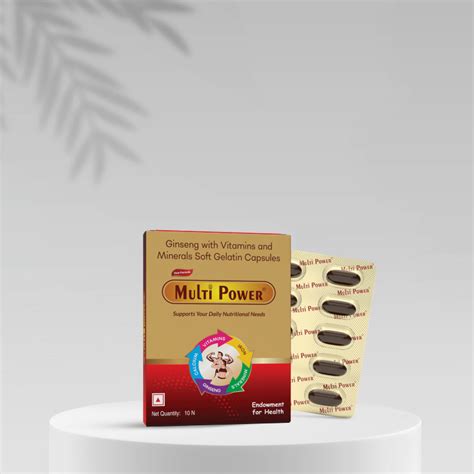 Multivitamin Soft Gelatin with Ginseng (Vitamins + Minerals) – Torque ...