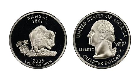 2005 Kansas Quarter Value | Bison Errors & Gold Coins