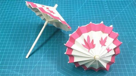 手工折纸制作:浪漫雨伞-百度经验