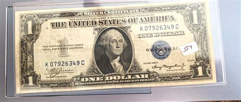 $1 DOLLAR SILVER CERTIFICATE NOTE 1935 A SERIES | Property Room