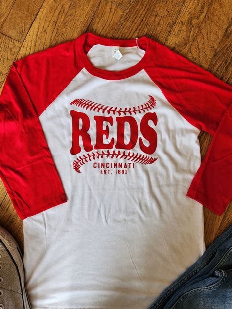 Cincinnati Reds Baseball Shirt Cincinnati Reds Vintage Baseball Shirt ...