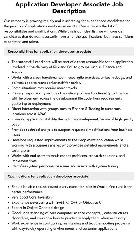 Application Development Associate 的图像结果