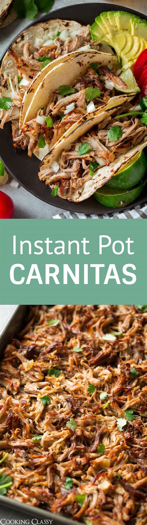 Carnitas (Instant Pot or Slow Cooker Method) - Cooking Classy