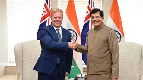 India – New Zealand Announce Launch of FTA Negotiations