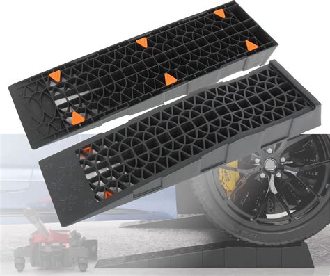Amazon.com: HOXWELL Portable Car Ramps for Oil Changes High Lift, Heavy ...