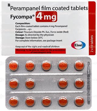 Fycompa 4 MG | Order Fycompa 4 MG Tablet Online at Truemeds