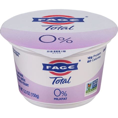 Fage Total 0% Non-Fat Plain Greek Yogurt - Shop Yogurt at H-E-B