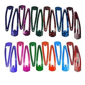 Buy Anokhi Ada Daily Use Multicolor Metal Triangular Tic Tac Hair Clips ...