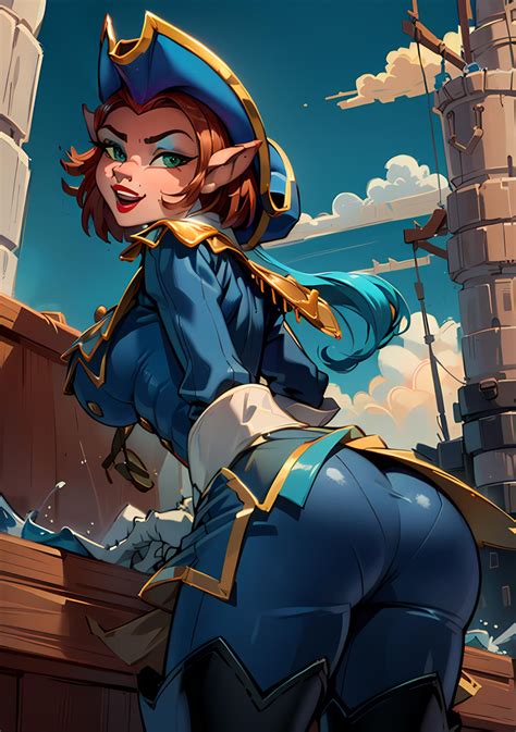 Captain Amelia (treasure planet) Disney By YeiyeiArt - v1.0 | Stable ...